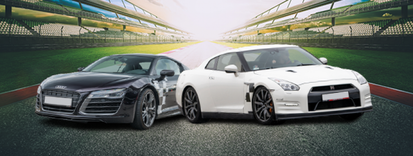 Nissan GTR vs. Audi R8